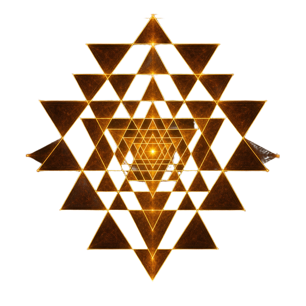 Sri Chakra sacred geometry diagram